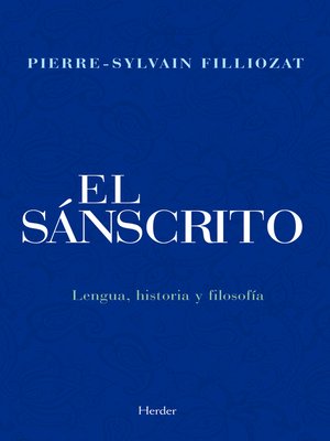cover image of El sánscrito